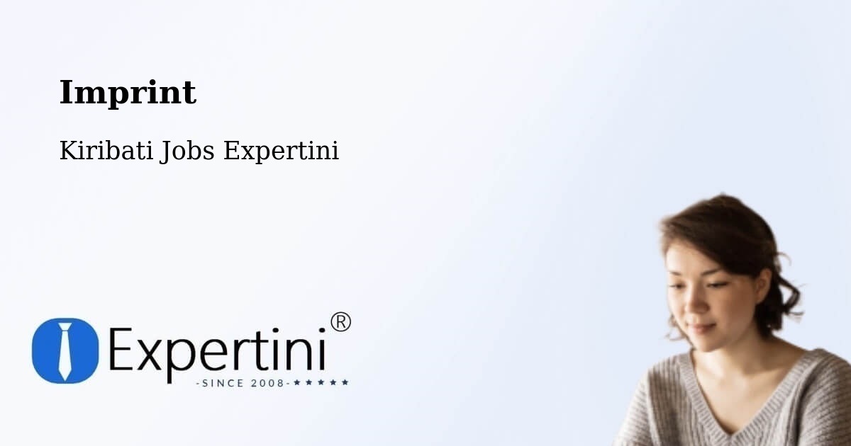 Imprint – Arorae - Kiribati Jobs Expertini